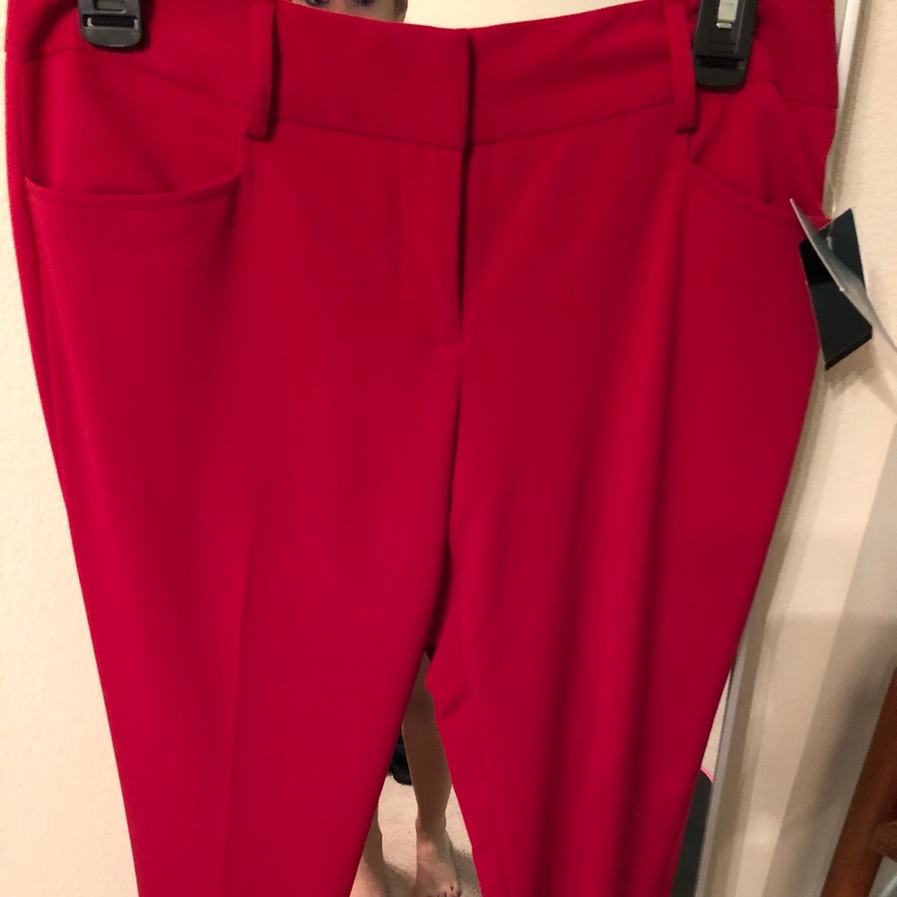 Red slacks - Picture 2 of 4